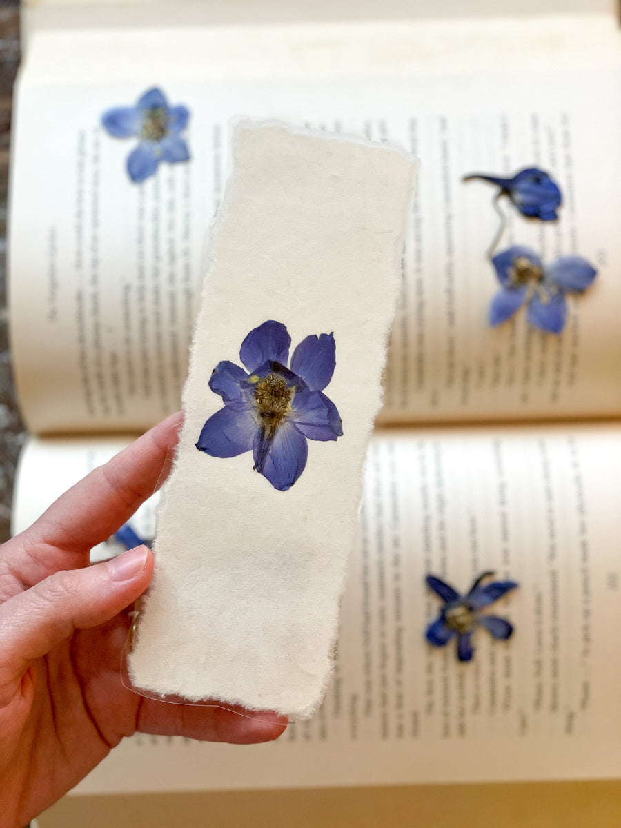 DIY Pressed Flower (Botanical) Bookmarks - Wonder-Filled Days