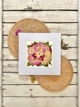 Custom Paper Press- Bouquet Layout- 12" x 12"