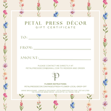 Gift Certificate