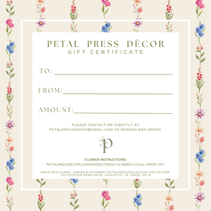 Gift Certificate