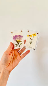 Floral Mini Magnet- Single Flower