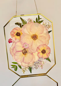 Minimalist Collection- Large Elongated Octagon- 8" x 10" - BOUQUET LAYOUT