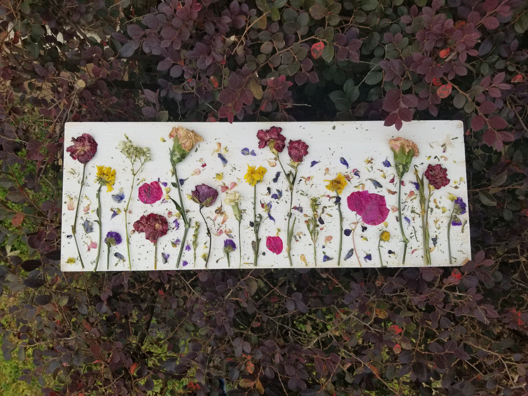 Home Decor- Flower Field Collage- Large 10