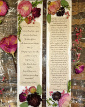 Wedding Scripture Set- (2) 3.5" x 15"