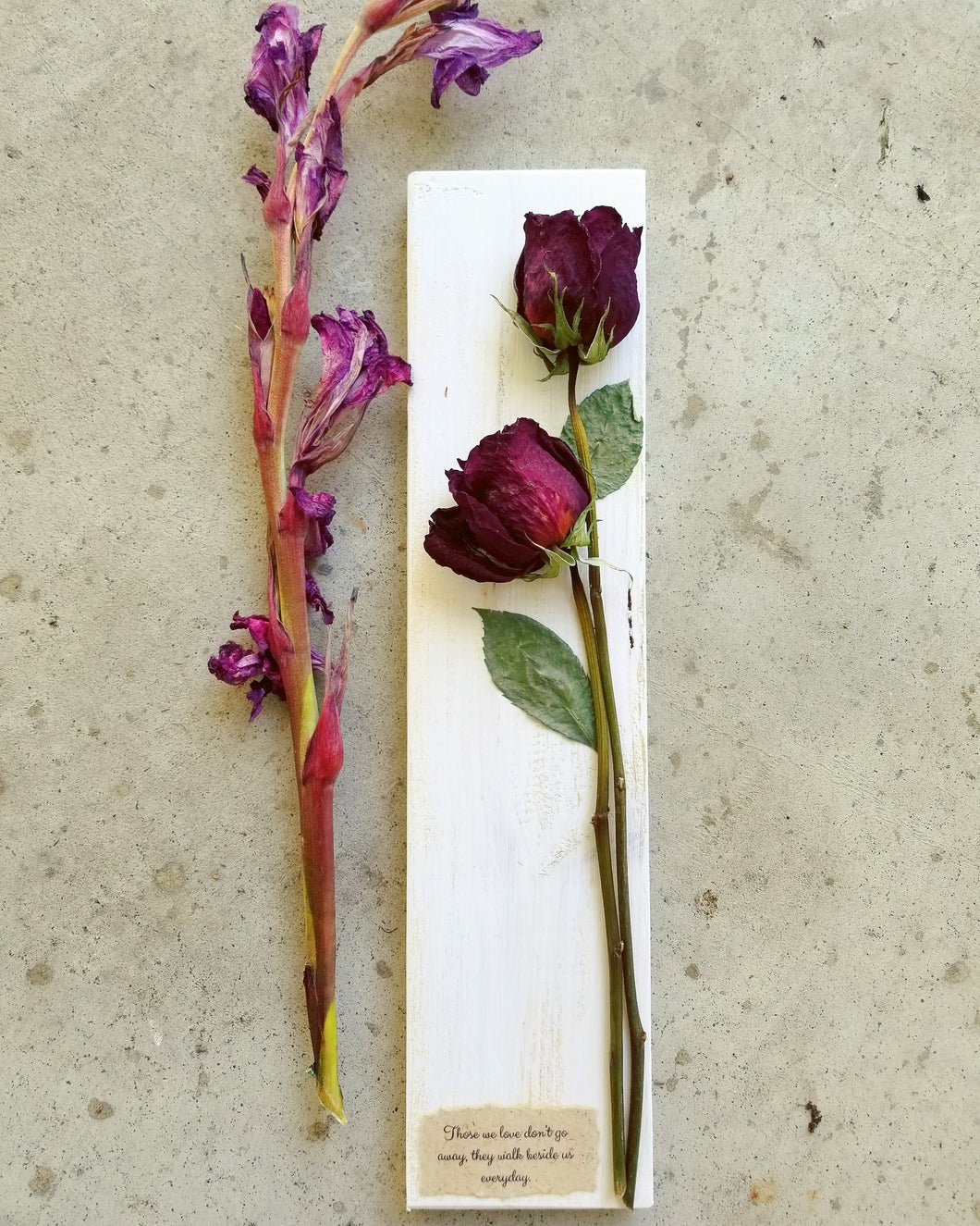 Funeral Flowers WITH personalization- Medium- 3.5
