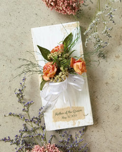 Mother's Corsage WITH Personalization- Choose Size