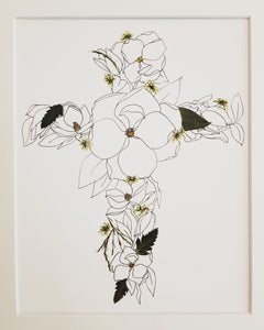 The Sketch Collection- Magnolia Cross