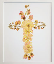 The Sketch Collection- Pink Floral Cross
