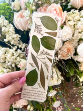 CUSTOM Botanical Bookmarks with Personalization