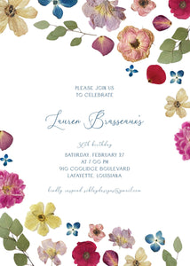 Brush & Bloom Invitation