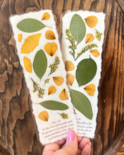 CUSTOM Botanical Bookmarks with Personalization
