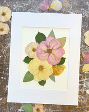 Custom Paper Press- Bouquet Layout- 11" x 14"